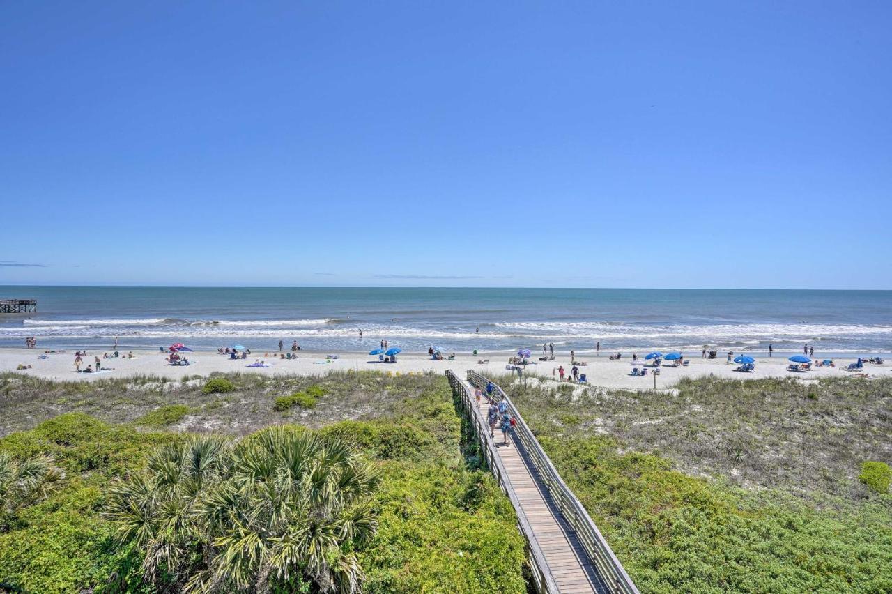 Isle Of Palms Beachfront Condo With Balcony And Pool! Extérieur photo