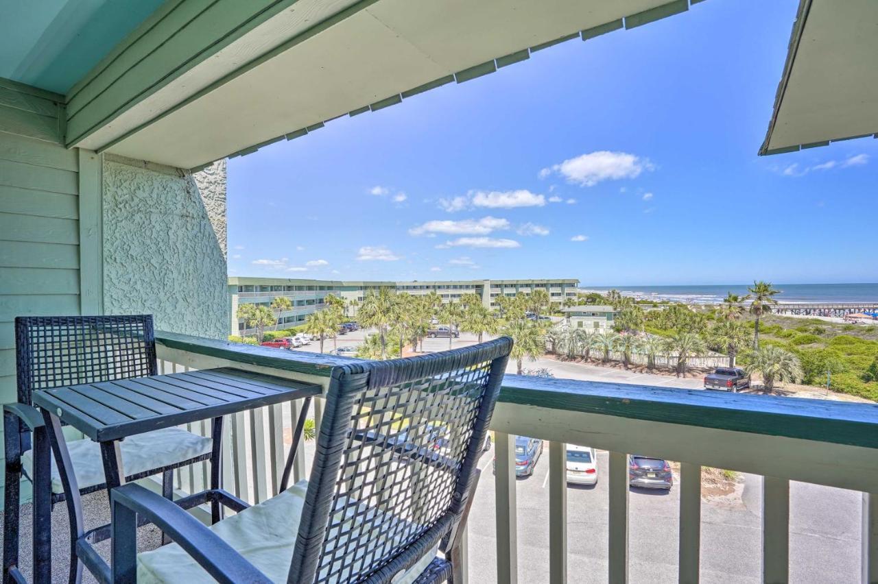 Isle Of Palms Beachfront Condo With Balcony And Pool! Extérieur photo