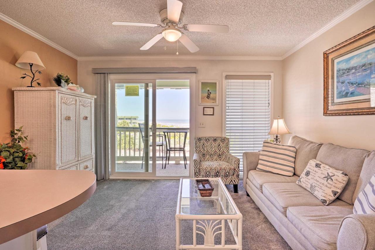 Isle Of Palms Beachfront Condo With Balcony And Pool! Extérieur photo