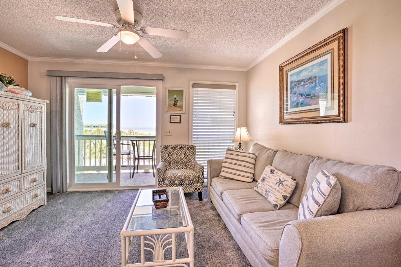 Isle Of Palms Beachfront Condo With Balcony And Pool! Extérieur photo