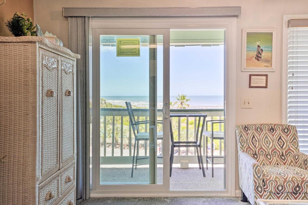 Isle Of Palms Beachfront Condo With Balcony And Pool! Extérieur photo