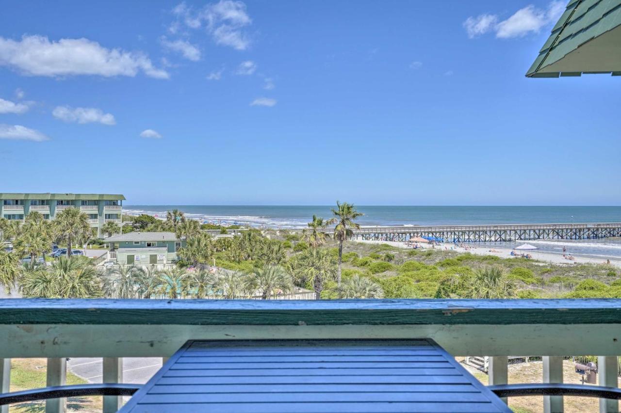 Isle Of Palms Beachfront Condo With Balcony And Pool! Extérieur photo
