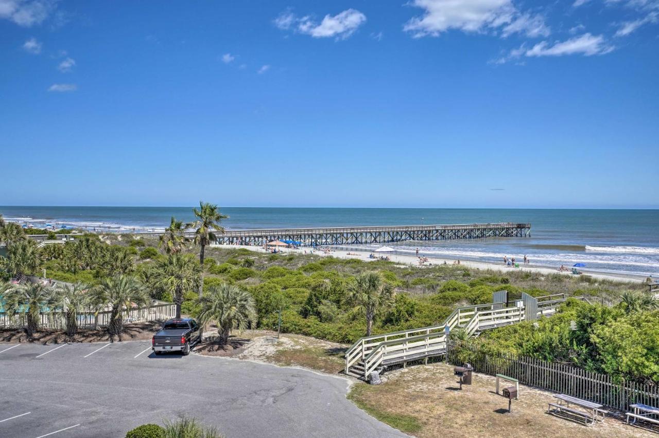 Isle Of Palms Beachfront Condo With Balcony And Pool! Extérieur photo