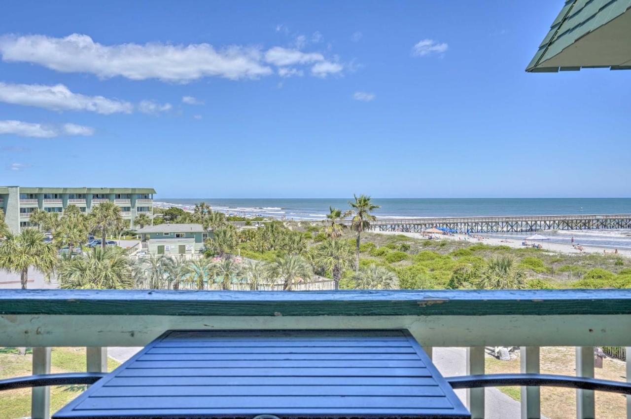 Isle Of Palms Beachfront Condo With Balcony And Pool! Extérieur photo