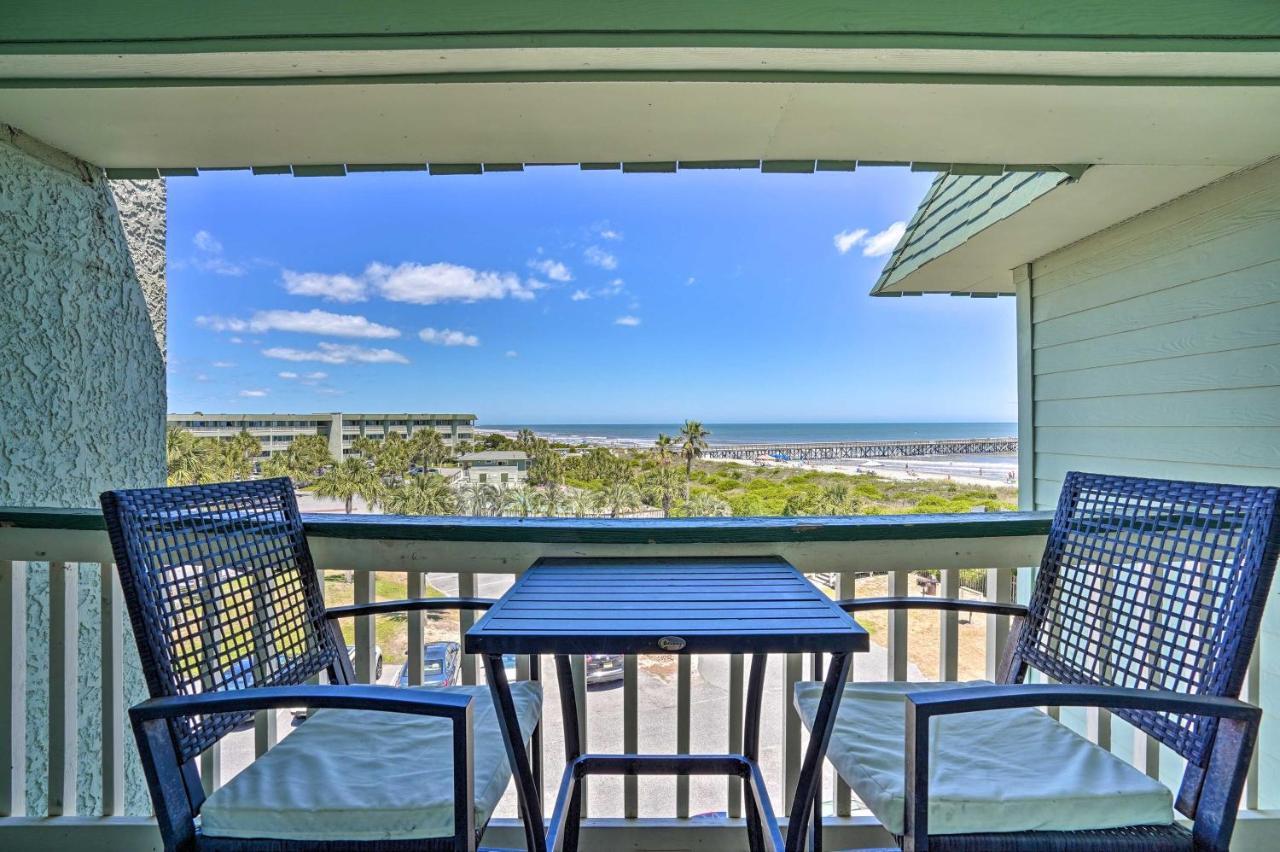 Isle Of Palms Beachfront Condo With Balcony And Pool! Extérieur photo