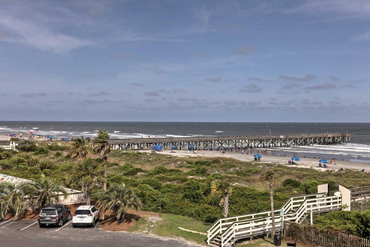 Isle Of Palms Beachfront Condo With Balcony And Pool! Extérieur photo